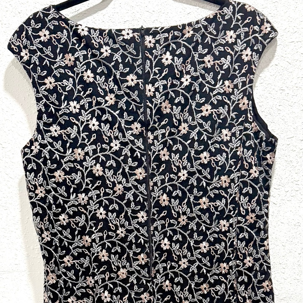Lauren Ralph Lauren Women's Floral Lace Sheath Dress 16 - Picture 5 of 9